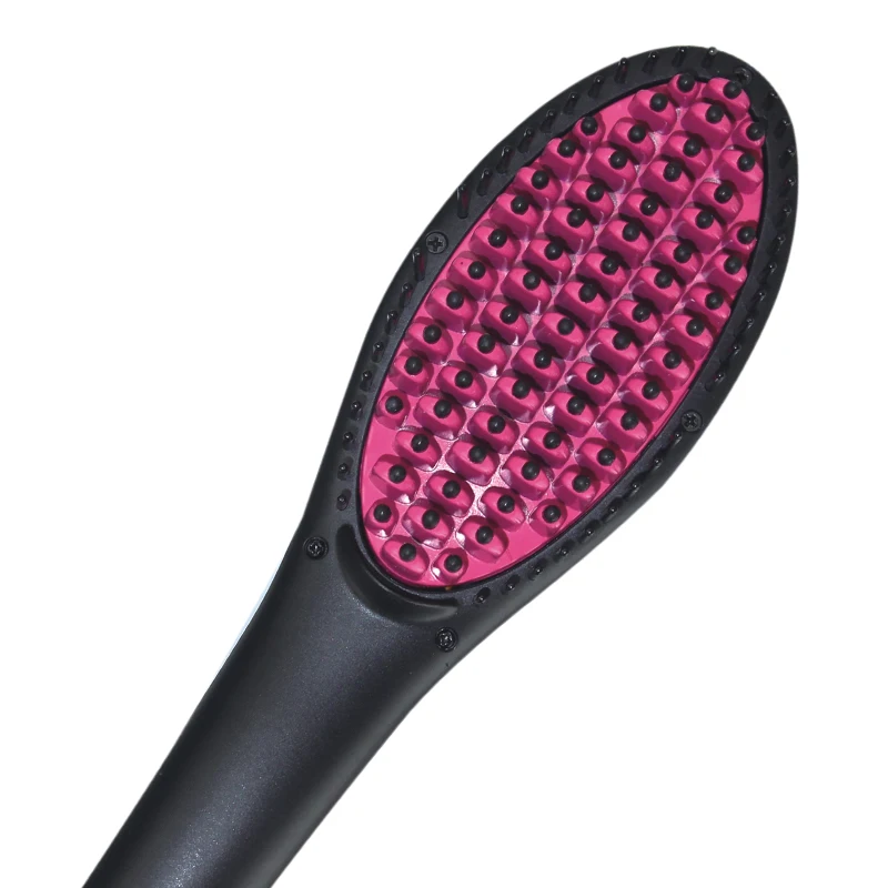 DSP Electric Hair Brush hair straightening brush adjustable temperature control Dual Voltage |