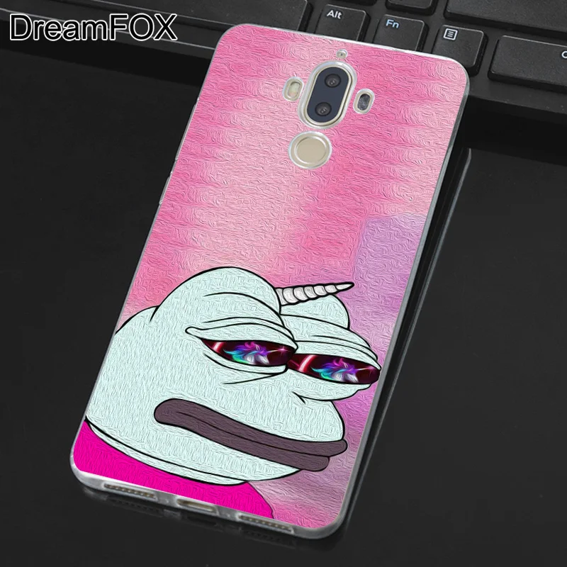 DREAMFOX M276 Pepe мемы грустная Лягушка силиконовый чехол-накладка из мягкого ТПУ для