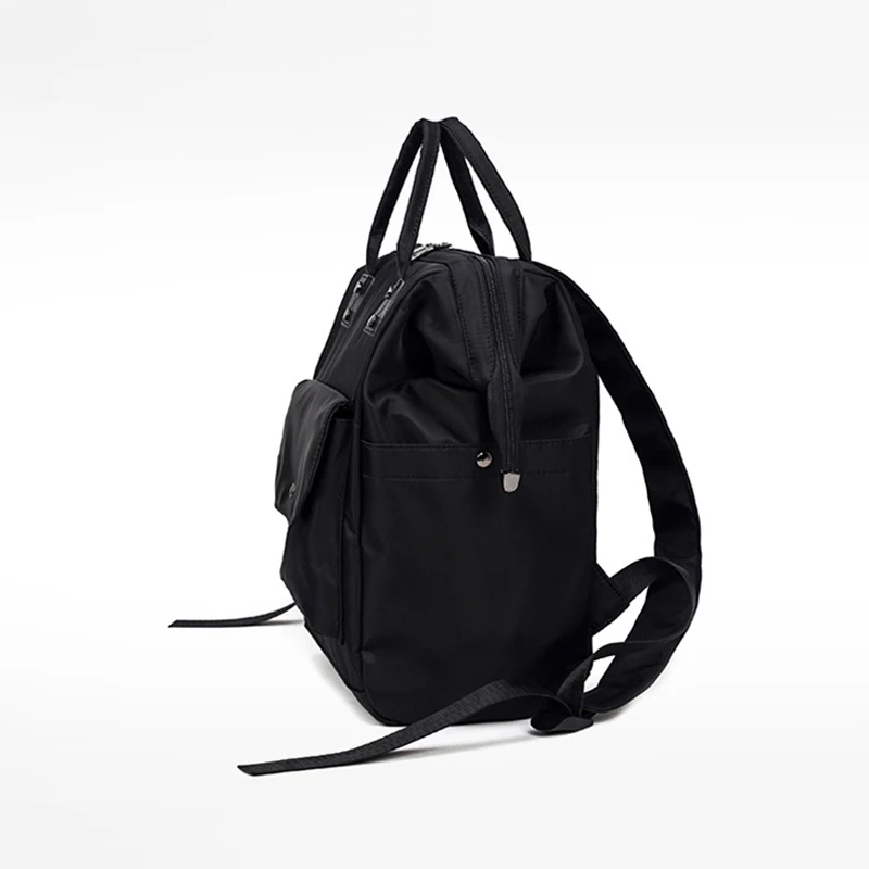 Водонепроницаемый нейлоновый женский рюкзак 2 шт./лот модная черная сумка через