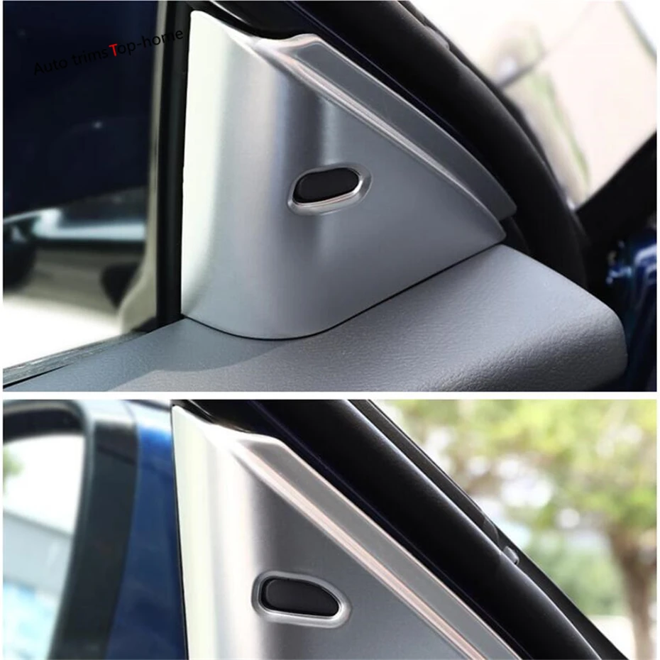 

Yimaautotrims Inner Window A Pillar Post Triangle Cover Trim Fit For Nissan Teana / Altima 2019 2020 Matte Interior Mouldings