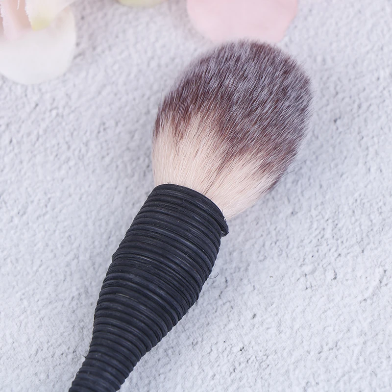 Новые белые/черные Ротанговые кисти для макияжа из козьего волоса косметические