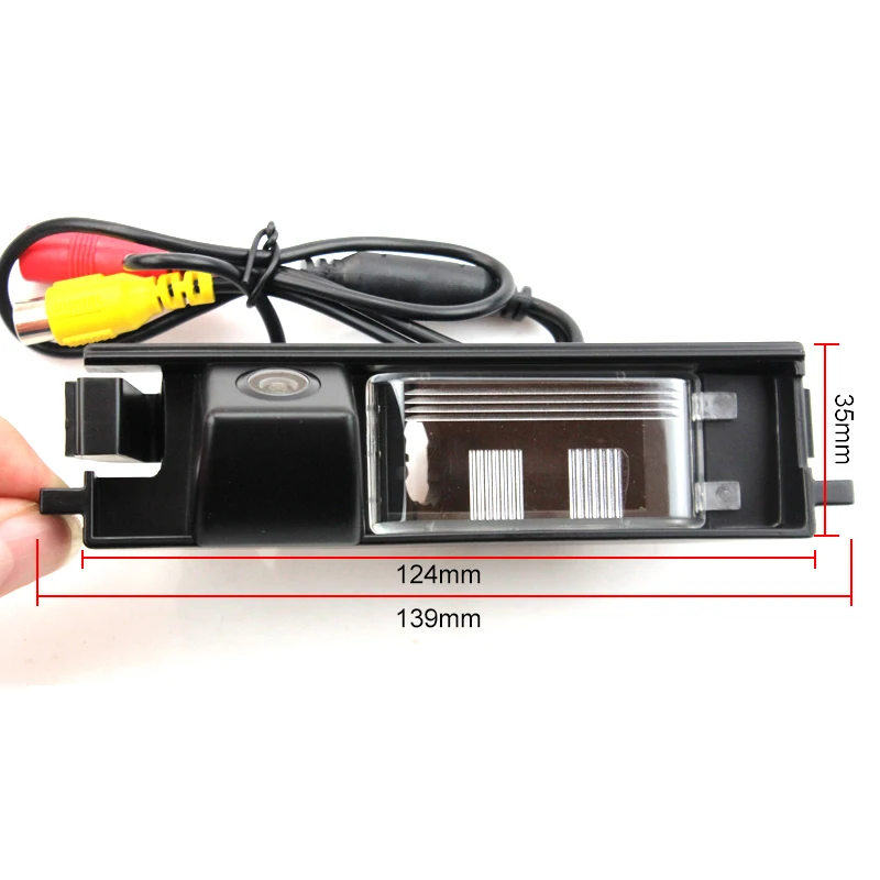 Автомобильная камера заднего вида DVD GPS для TOYOTA RAV4 RELY X5 \ 09 CHERY TIGGO 3 A3|reverse backup camera|car