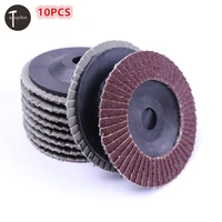 hot selling 10pcs 80 grit grinding wheel angle grinder sanding discs dremel accessories tool for removing rust polishing tool