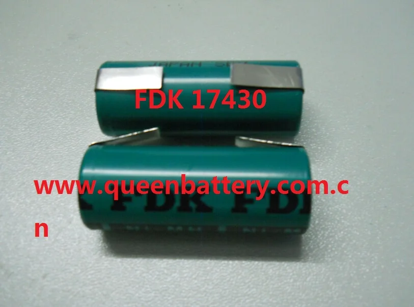 QBFast shipping 6pcs/lot to Ukraine FDK HR-4/5AU 17430 2150mah 4/5A 1.2V Ni-MH Battery cell with tabs | Электроника