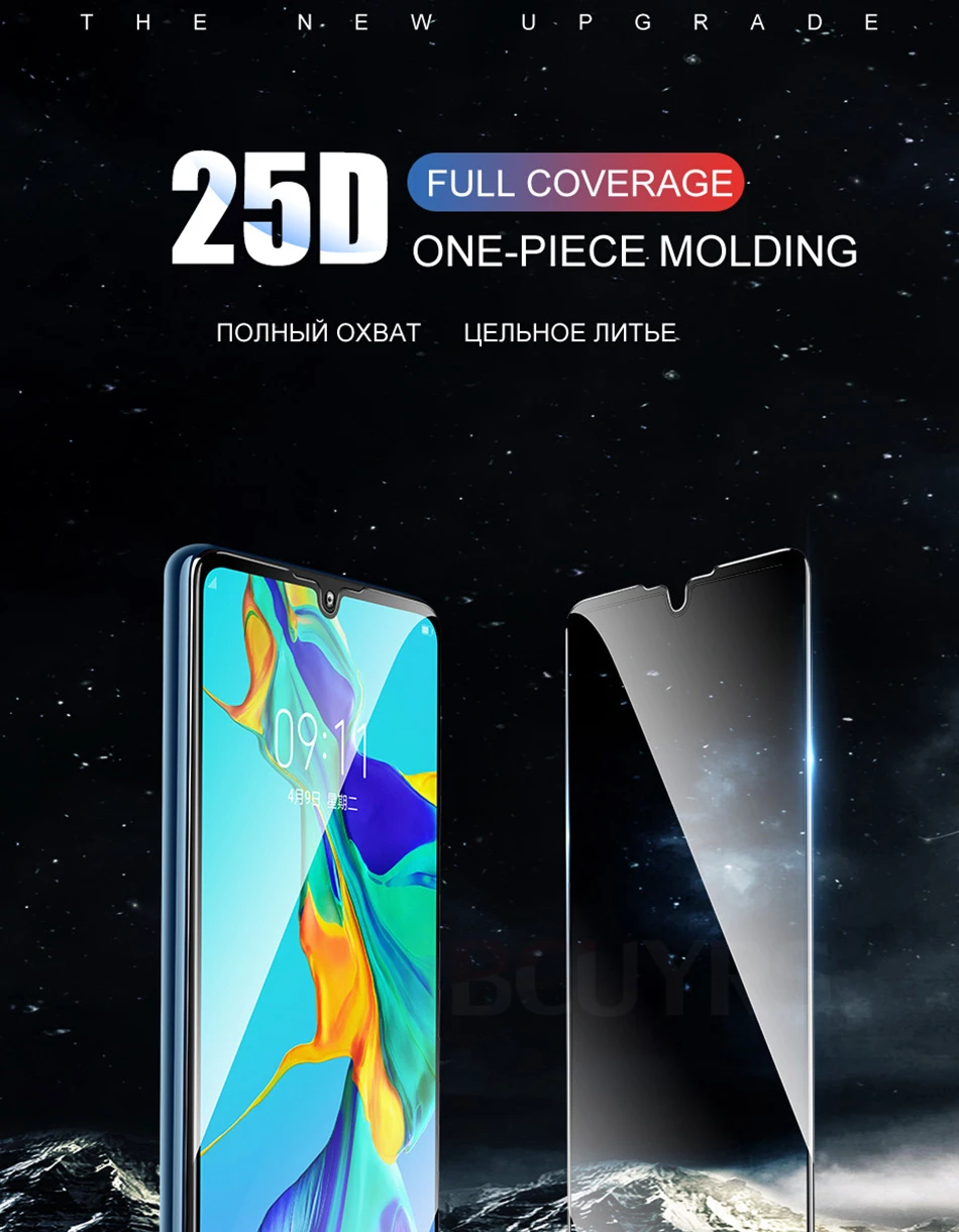 25D полное покрытие из закаленного стекла для huawei P30 P20 Lite Pro Защита экрана для huawei P30 Honor 9 10 Lite Защитная стеклянная пленка