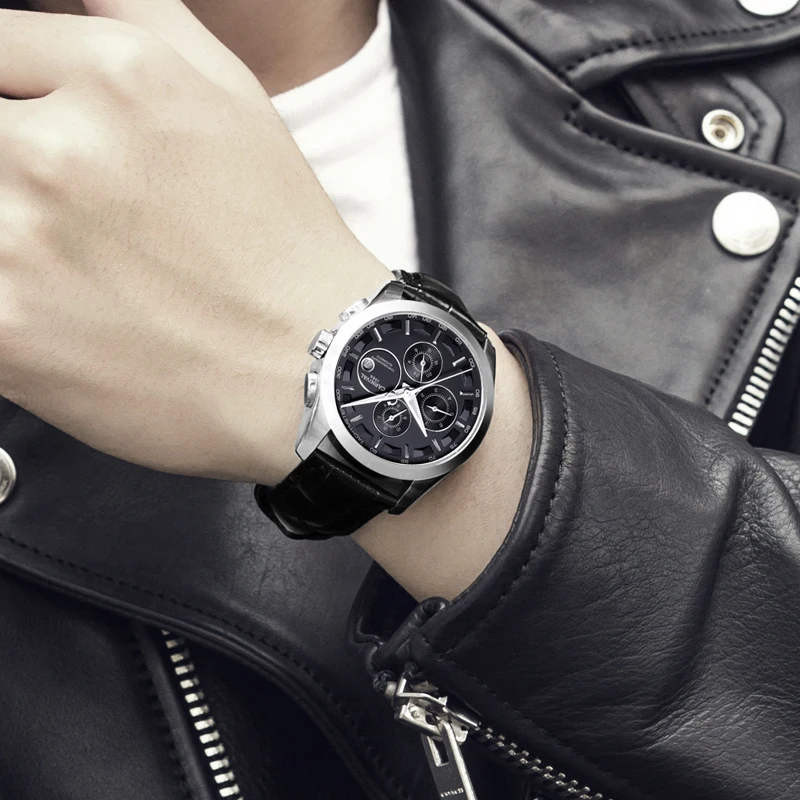 Часы наручные мужские автоматические брендовые роскошные механические с