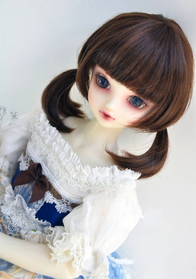 

BJD doll hair wigs cute and cute double whip imitation mohair super soft 1/3 1/4 1/6 BJD doll hair