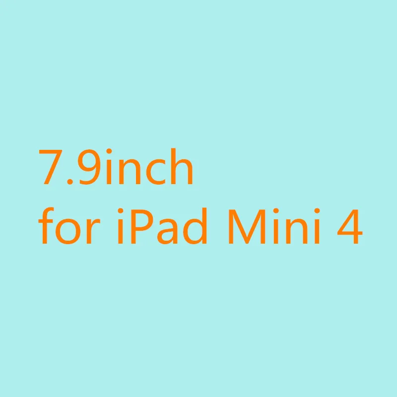 Ультра прозрачный защитный чехол из закаленного стекла для Apple iPad 5 6 mini 5 1 2 3 4 iPad Air 1 2 iPad pro 9,7" - Цвет: for mini 4