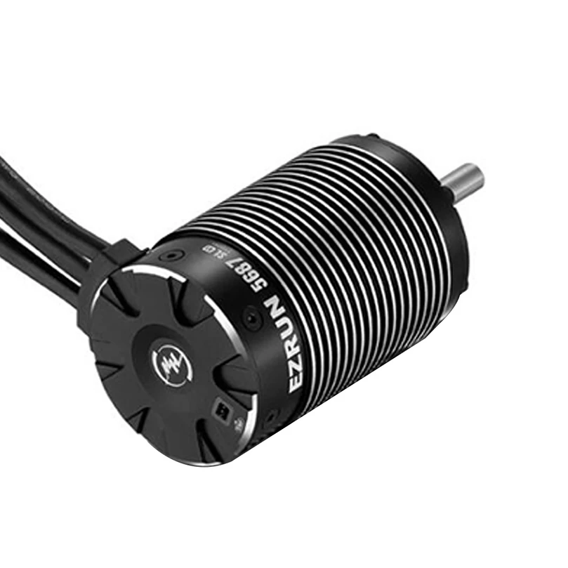 Щеточный электронный регулятор скорости HobbyWing EZRUN-SL 4985 1650KV/5687SL 1100KV Бессенсорный Бесщеточный 4-полюсного мотора MAX6 160A ESC Водонепроницаемый для 1/6 1/7 RC автомобиль