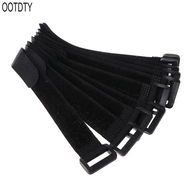 10 шт./компл. рыболовный ремень для удочки Фиксирующий Ремень волшебная наклейка