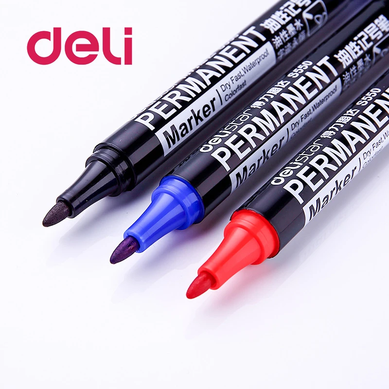 Deli 1 шт. большой емкости черный красный синий пластик жирная Водонепроницаемая