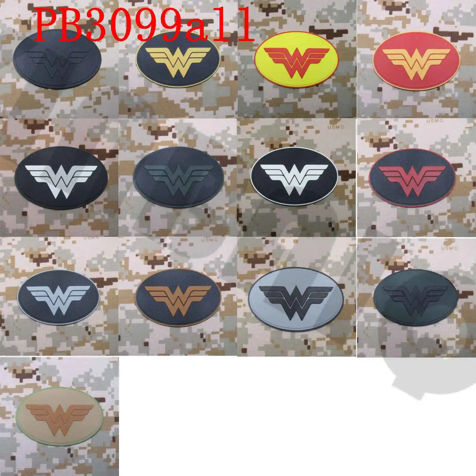 3D ПВХ patchWonder Woman Logo Justice League | Дом и сад
