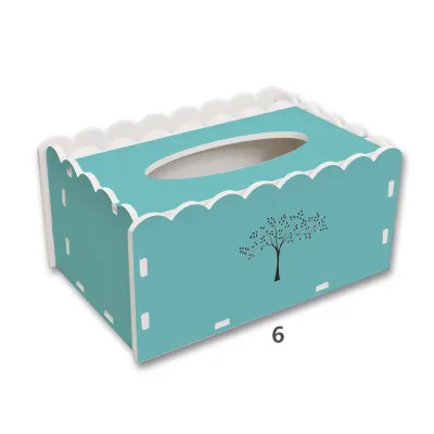 CFen A's Animal Tree Home kitchen PVC-wood тканевая коробка DIY плотная салфетка держатель Чехол с пультом дистанционного управления Контейнер тканевый чехол 1 шт