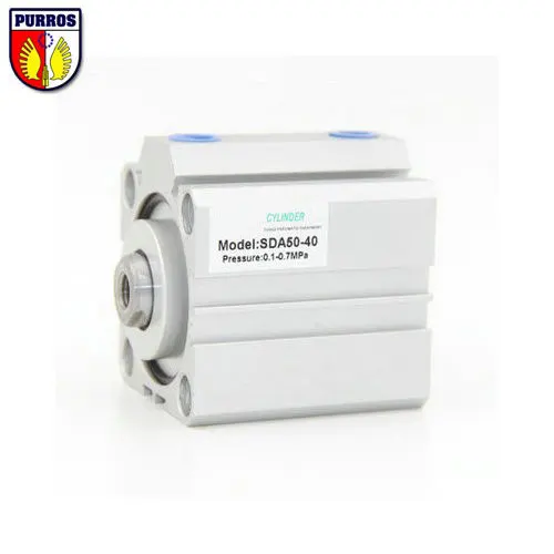 

SDA40 Compact Cylinder, Bore: 40mm, Stroke: 5/10/15/20/25/30/35mm