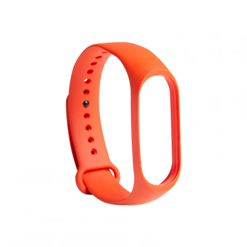 Оригинальный Цветной силиконовый сменный ремешок Xiaomi для браслета Miband 4 3 Mi band