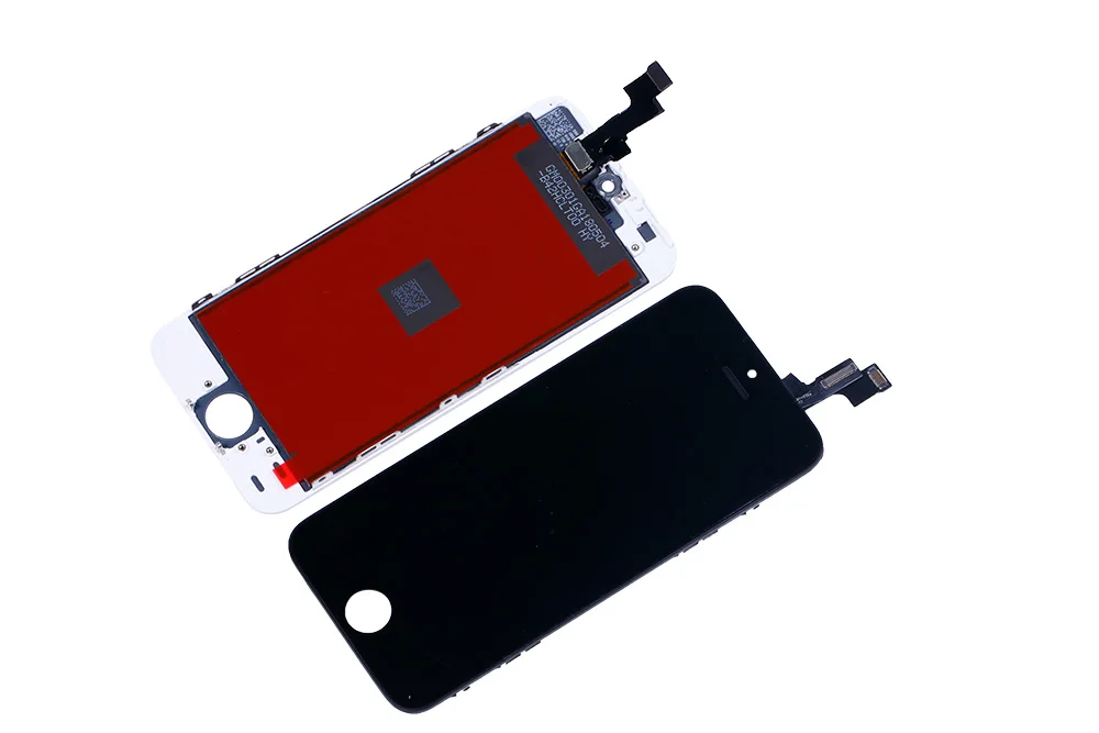 Белый и черный Новый ЖК-дисплей для iPhone 5S часть дисплея стекло сенсорный
