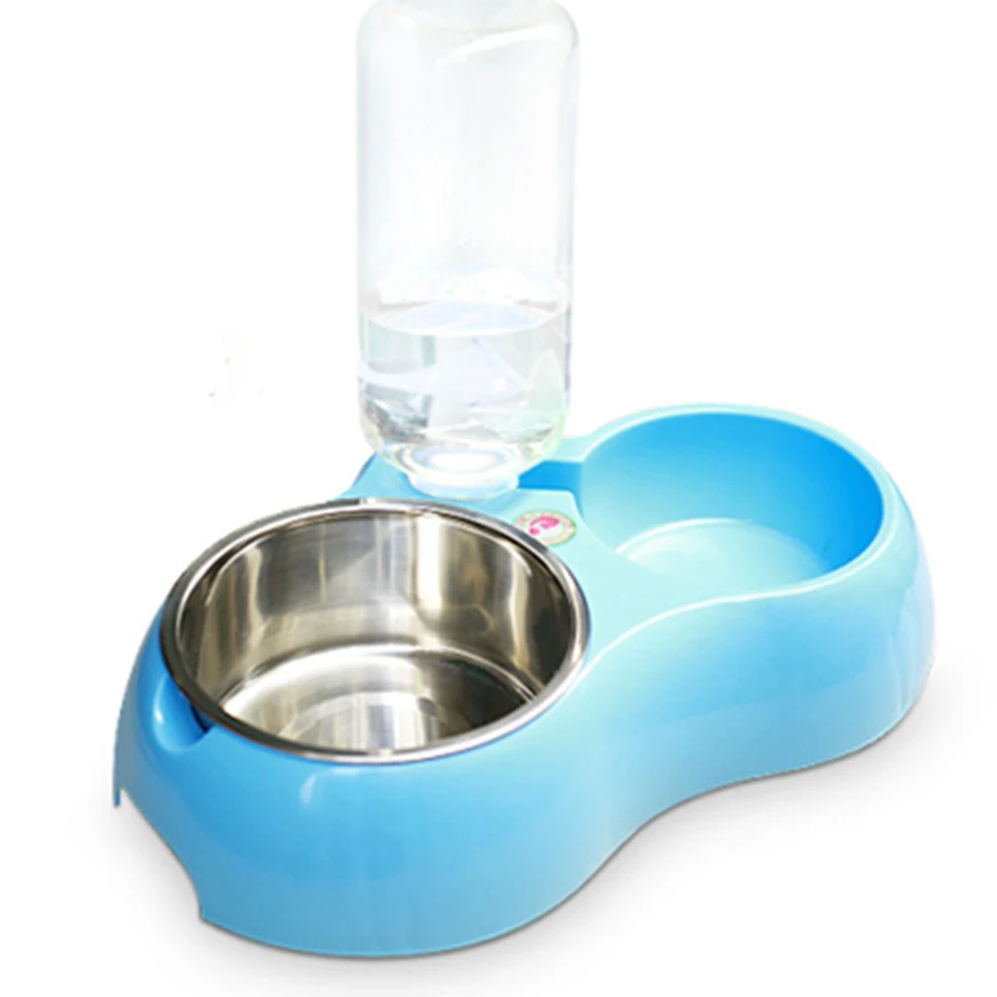 Миски для собак из нержавеющей стали Удобная общая автопоилка Gamelle Pour Chien Dog Dieters
