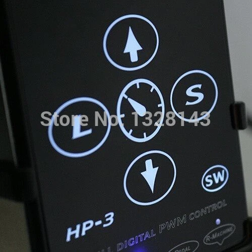 Smart control Hurricane Татуировка источник питания цифровой двойной ЖК-дисплей для