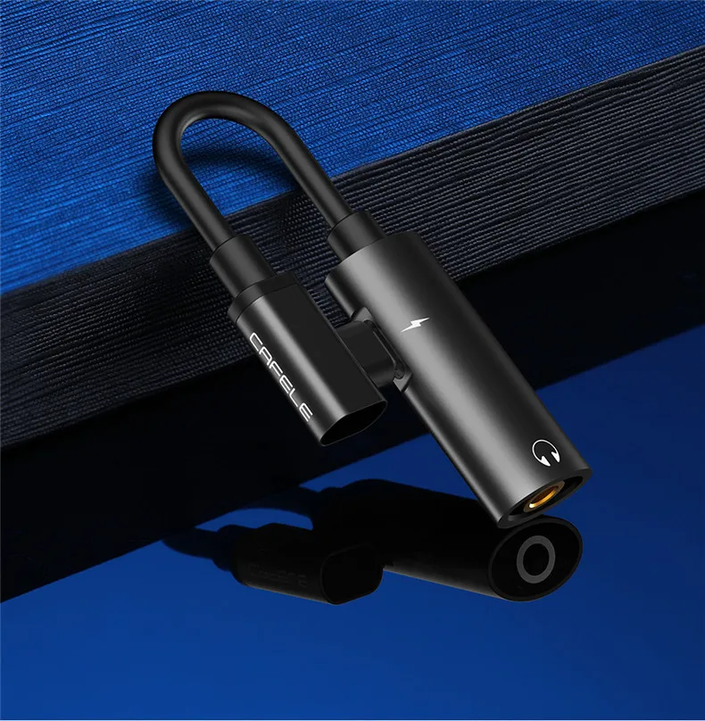 Cafele usb type C до 3,5 мм OTG адаптер для Huaiwei P20 30 pro разъем для наушников 3,5 мм AUX USB C кабель для Xiaomi 9 8 Redmi K20 pro