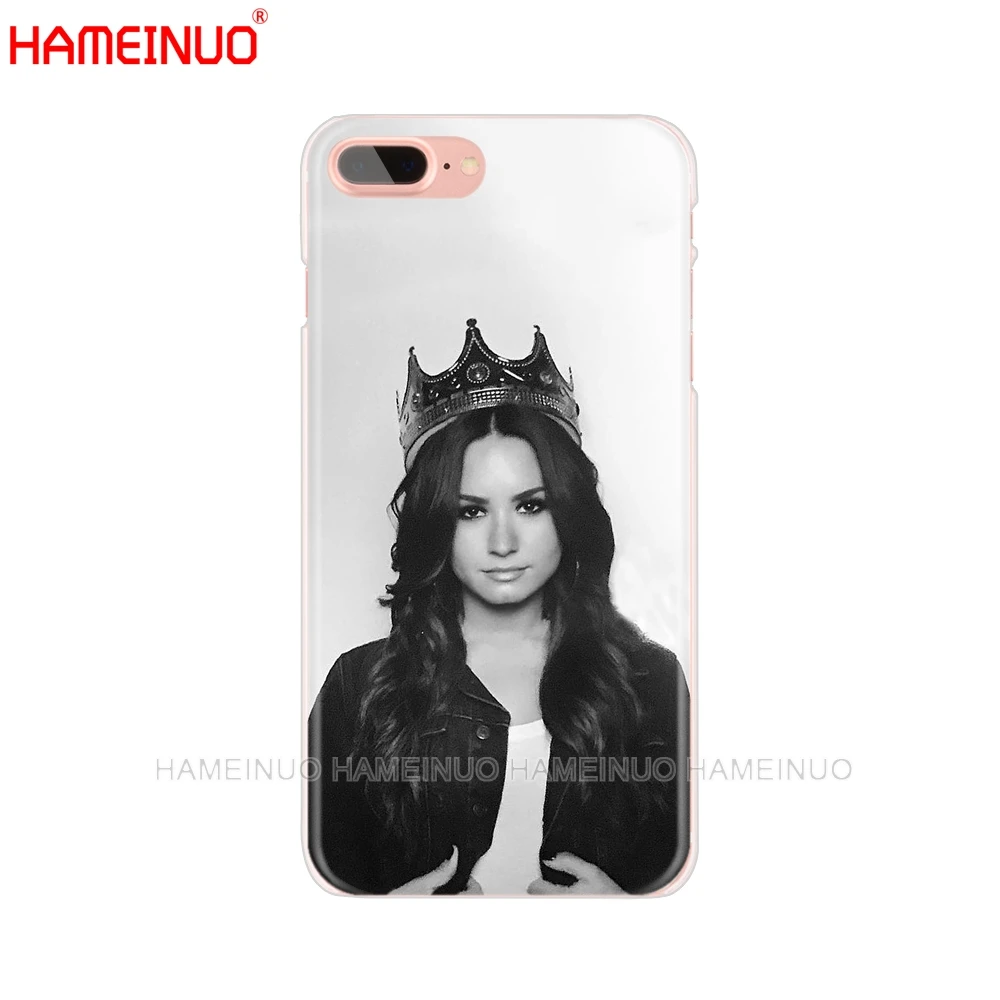 Чехол для мобильного телефона HAMEINUO Demi Lovato iphone X 8 7 6 4 4S 5 5S SE 5c 6s plus|Бамперы| |