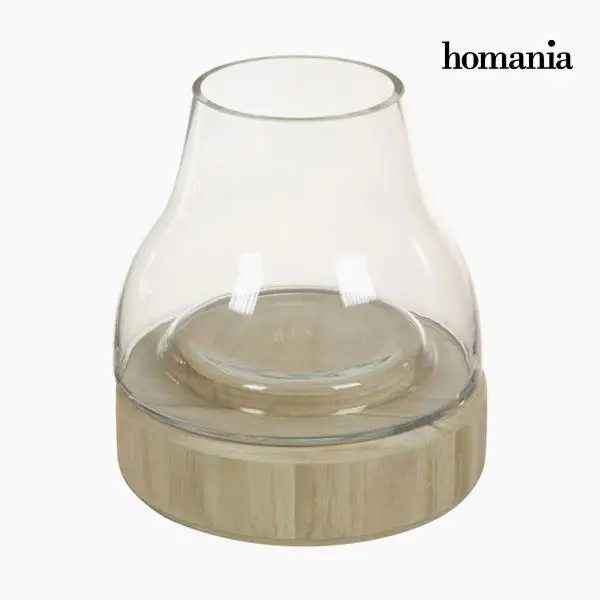 Candleholder стеклянный деревянный Чистый Кристалл Deco Коллекция от Homania|Люстры| |
