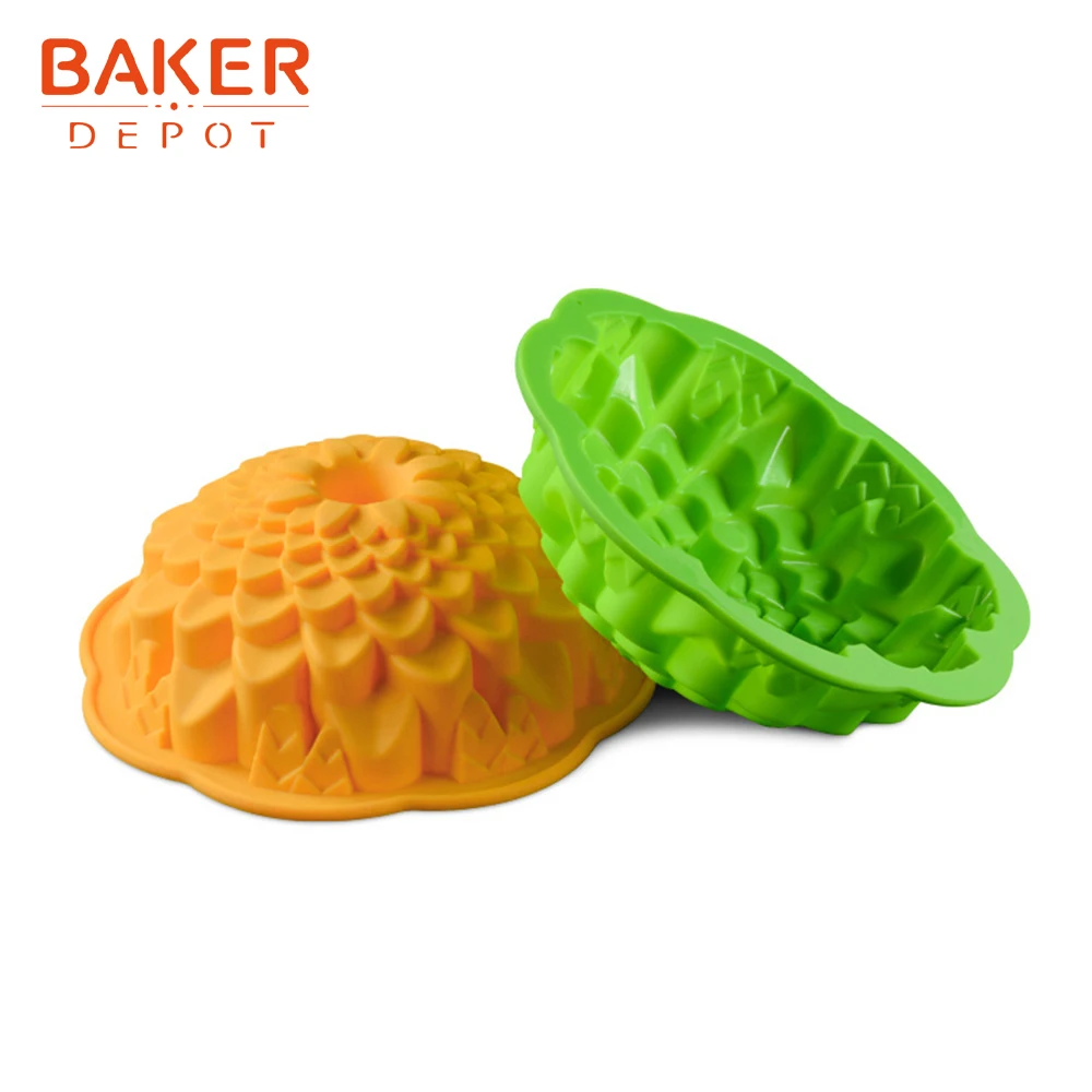 BAKER DEPOT силиконовая форма для большого торта Кондитерская подсолнуха выпечки
