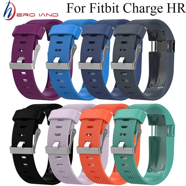 Для Fitbit заряд HR сменный ремешок для часов Силиконовый наручных фитнес-трекер с