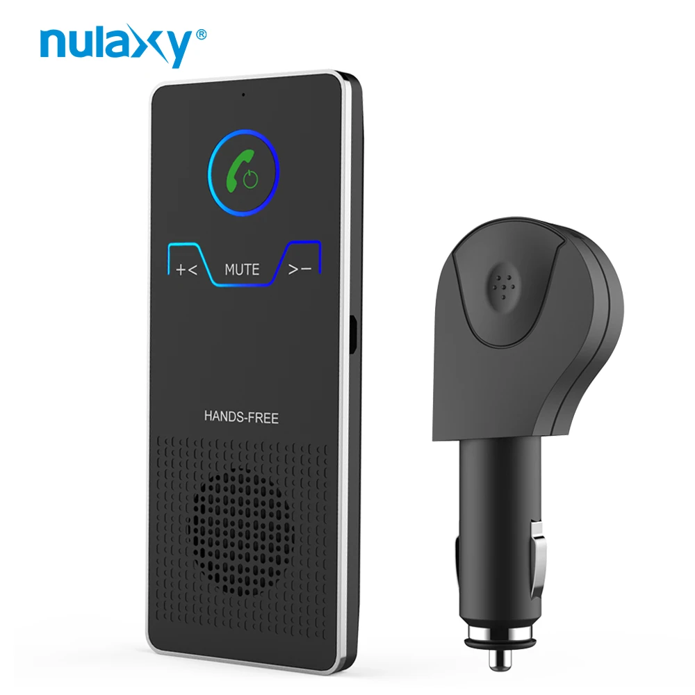 Nulaxy беспроводной Bluetooth гарнитура для авто громкой связи с USB зарядное устройство