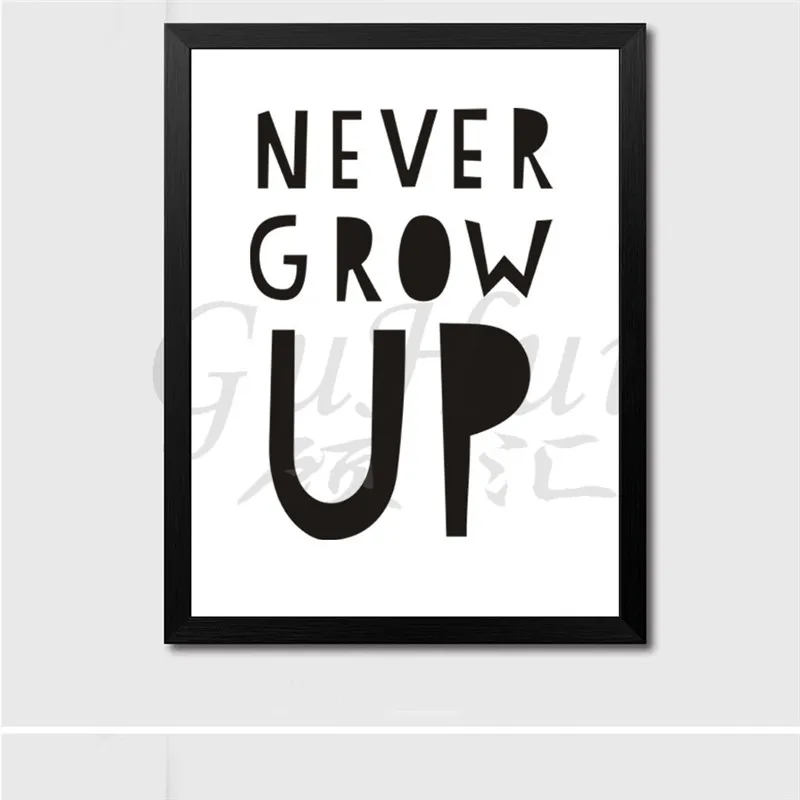 Английские пословицы черно-белые буквы креативные современные декоративные