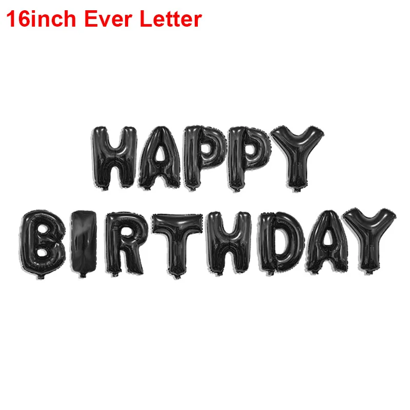 birthday banner 10 Шар Цифра количество шар День Рождения украшения Дети шар 1-й воздушный шар на день рождения номер надувные цифры деко день рождения - Цвет: birthday banner 10