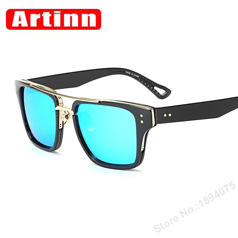 

Luxury High Quality Vintage Square Sunglasses Women Brand Designer Mens 2017 Italy New Shades Retro Fashion Sun Glasses 996980Y