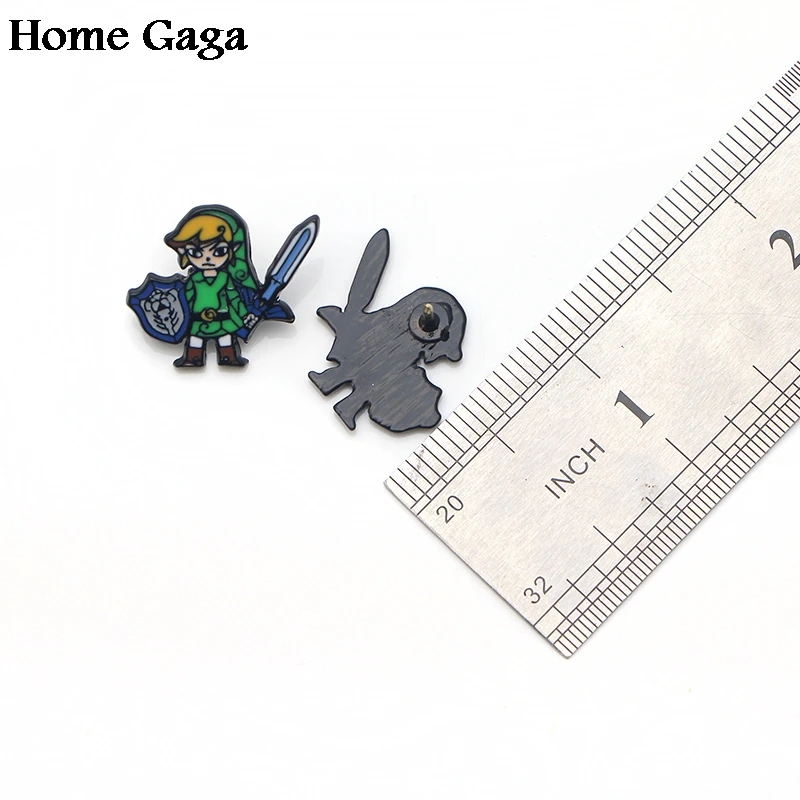 Homegaga мультфильм сделай сам цинковые булавки для рюкзака медали одежды сумки