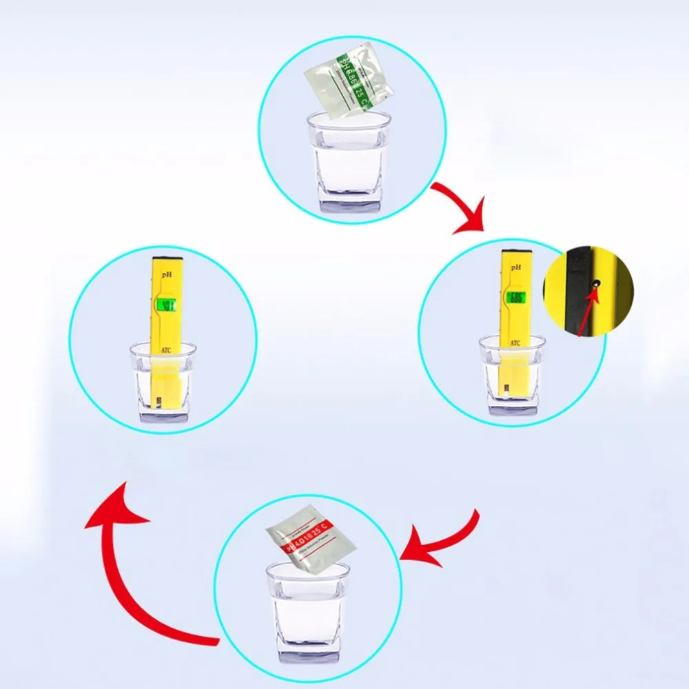 PH 009 высокоточная тестовая ручка без подсветки Автоматическая коррекция