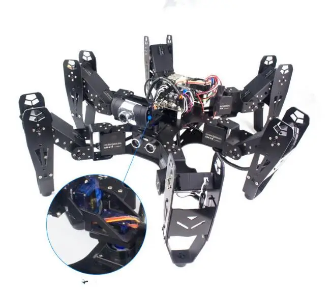 Raspberry pie hexapod робот беспроводной Wi Fi пульт дистанционного управления передачей