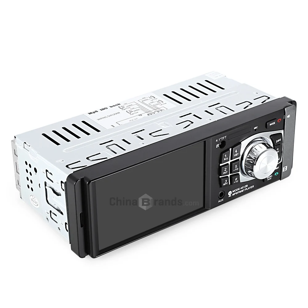 4012B 4 1 дюймов мультимедиа аудио радио черный Bluetooth 2 0 Mp5 плеер с пультом