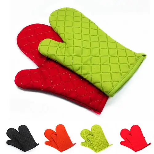 1PC Potholder Glove Kitchen Heat Resistant Cooking Baking Holder Non-Slip Oven Mitt | Дом и сад