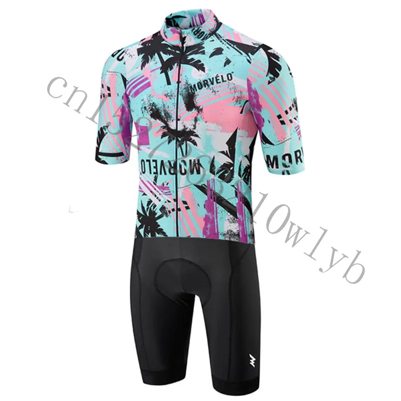14 21 стиль Горячая Morvelo ropa ciclismo летняя новая КОМАНДА триатлон, Велоспорт Skinsuit Ciclismo Hombre короткий рукав MTB велосипедная одежда - Цвет: 14