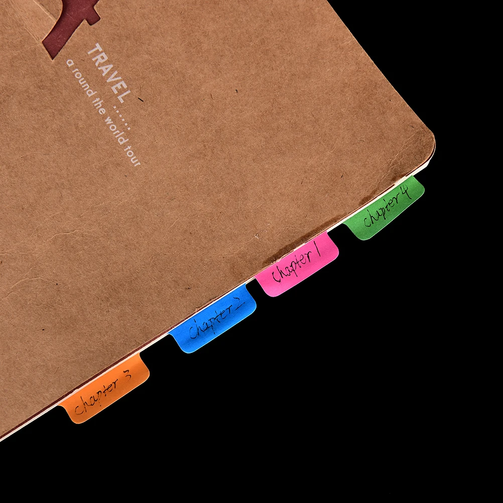 Мини закладки BookmarkNote информация этикетки индекс наклейки липкие заметки цвет