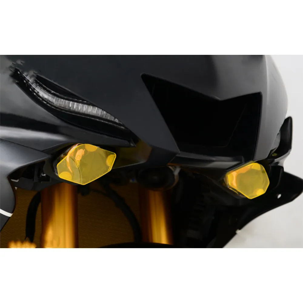 Для YAMAHA YZF R1- YZF R6 аксессуары для мотоциклов защита фар Защитная крышка