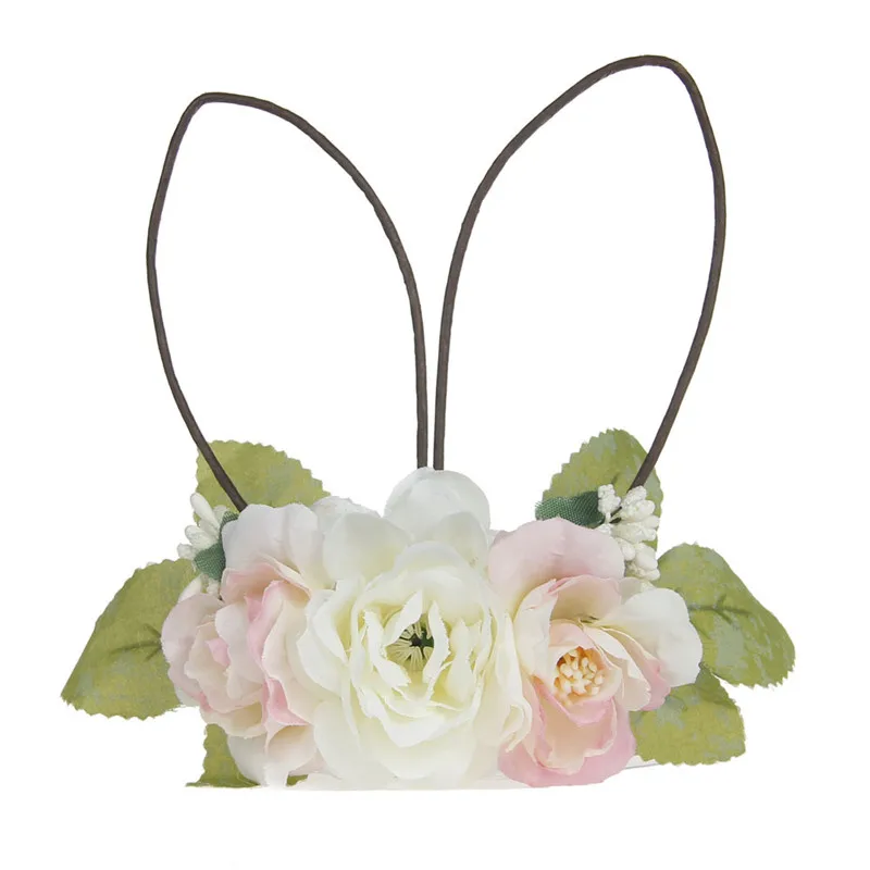 Пасхальные Детские аксессуары для волос 100% ручная работа девочек кроличьи ушки