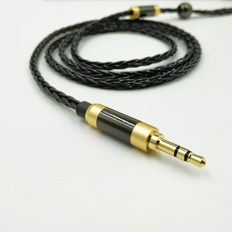 8strands супер прочная леска 200 ядра кабель для наушников MMCX для Shure SE215 A2DC Ls50 IE80 Im50 0,78 мм 2 pin для Уэстон TFZ W4r TF10 TF15