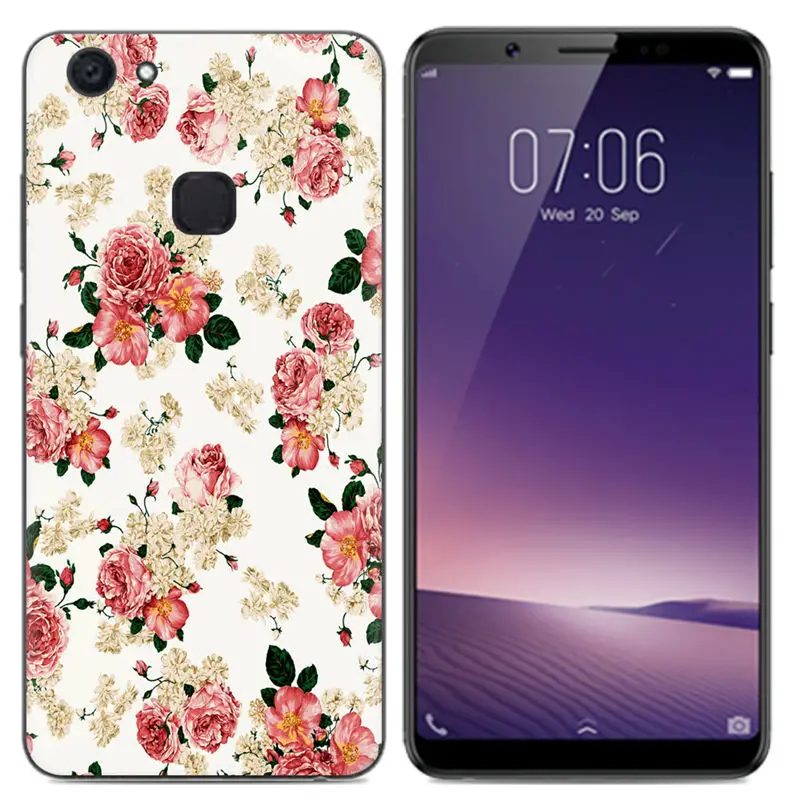ДЛЯ VIVO V7 v7plus силиконовый чехол для телефона сзади Прозрачная крышка BBK V 7 Plus |