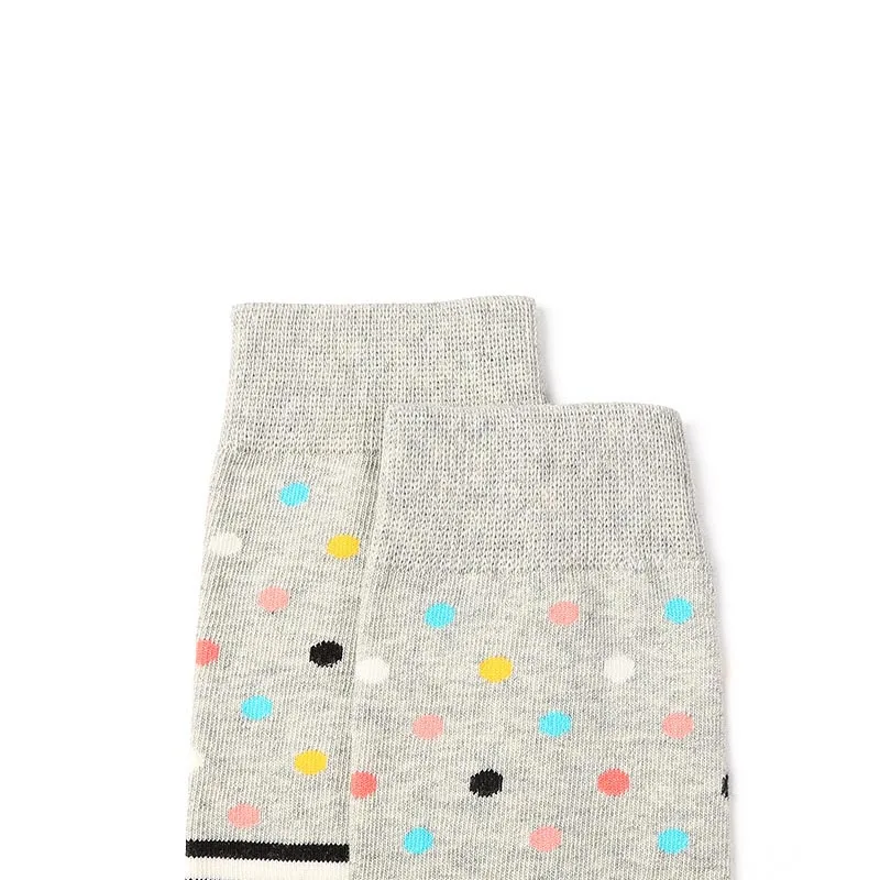 [COSPLACOOL] Модные Красочные точечные полосатые скейтборды унисекс Meias хлопковые