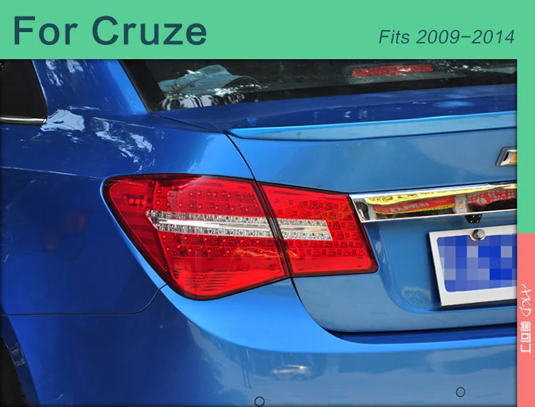 AKD автомобильный Стайлинг для Chevrolet Cruze задний светильник s Benz дизайн 2012 Cruze светодиодный задний светильник DRL+ тормоз+ Парк+ сигнал