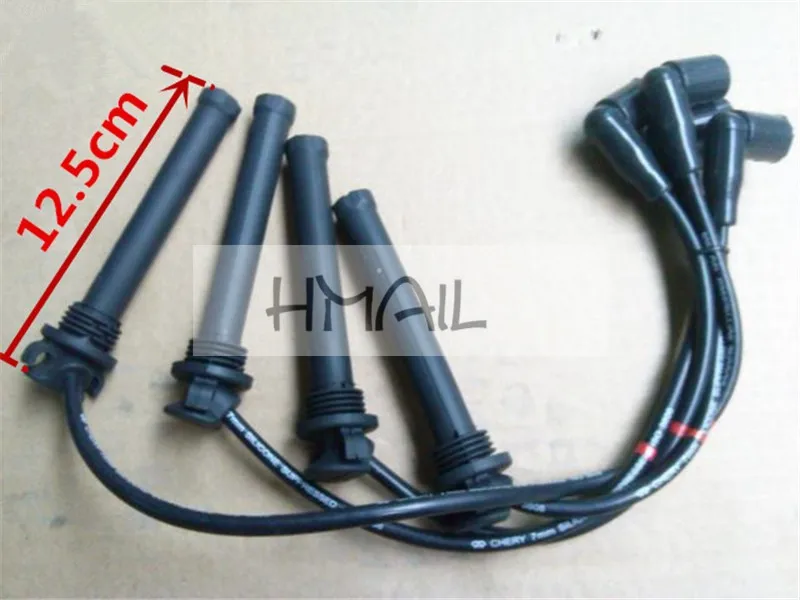 

High quality 12.5cm Ignition wires for Chery tiggo,a5,a3 ,481/484 voltage engine ignition line,high voltage cable A11-3703130GA