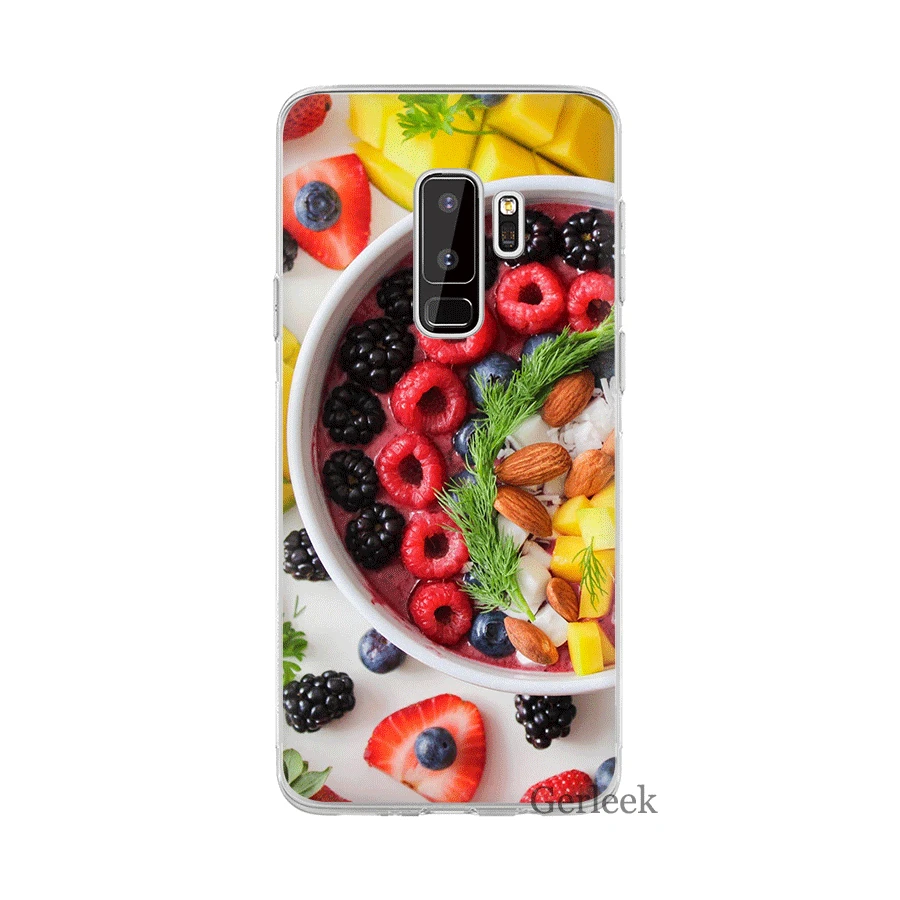 Чехол для телефона Desxz Food Samsung Galaxy A5 A6 A7 A8 A9 J3 J5 J7 Защитная крышка | Мобильные