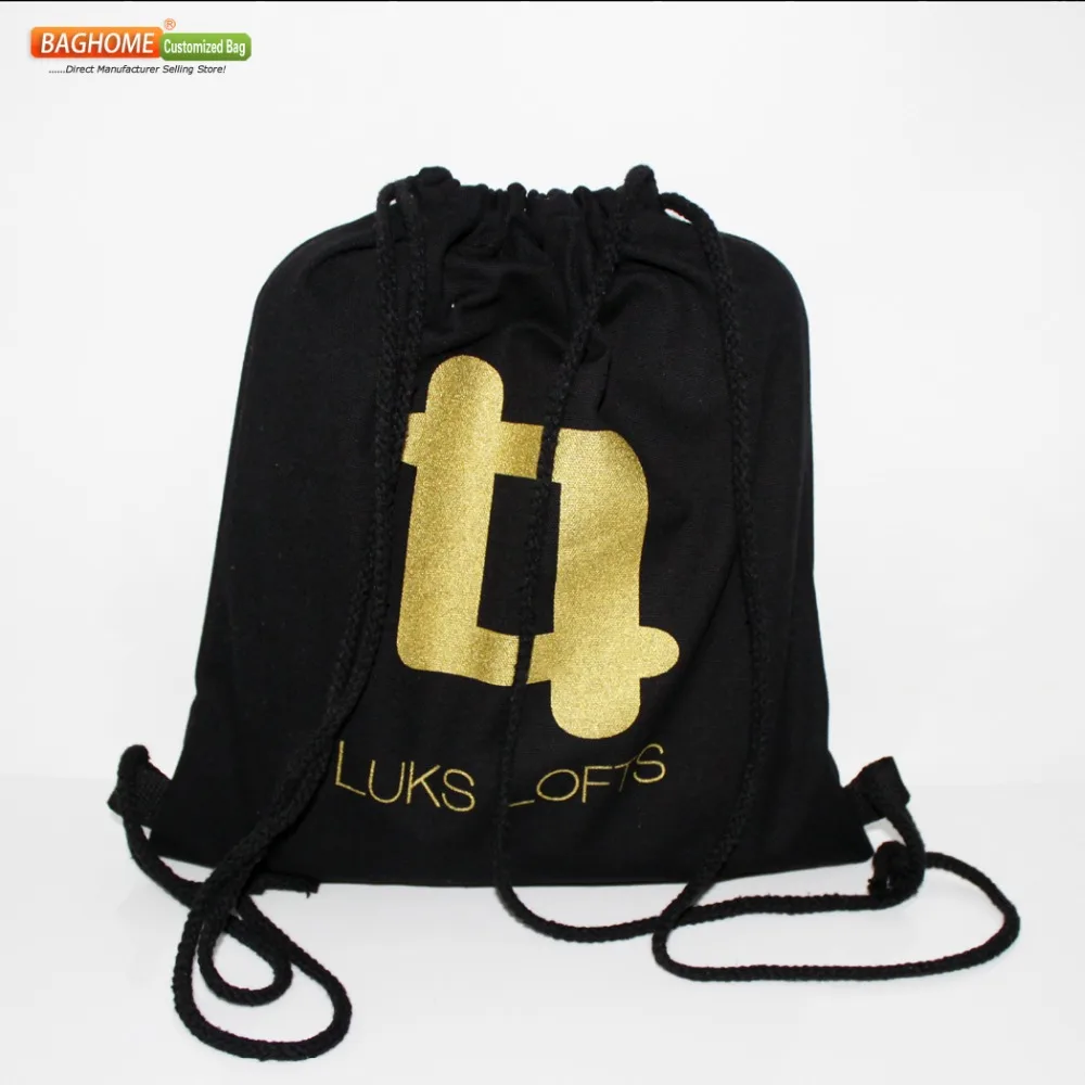 100 шт./лот спортивный мешок рюкзаки на шнурке сумка хлопковые Сумки с