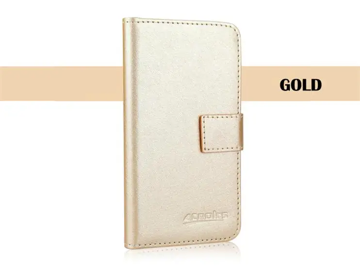 GOLD Для Prestigio MUZE G5 LTE PSP5522DUO деловой чехол для телефона кожаный защитный чехол с подставкой и отделением для карт - Цвет: GOLD
