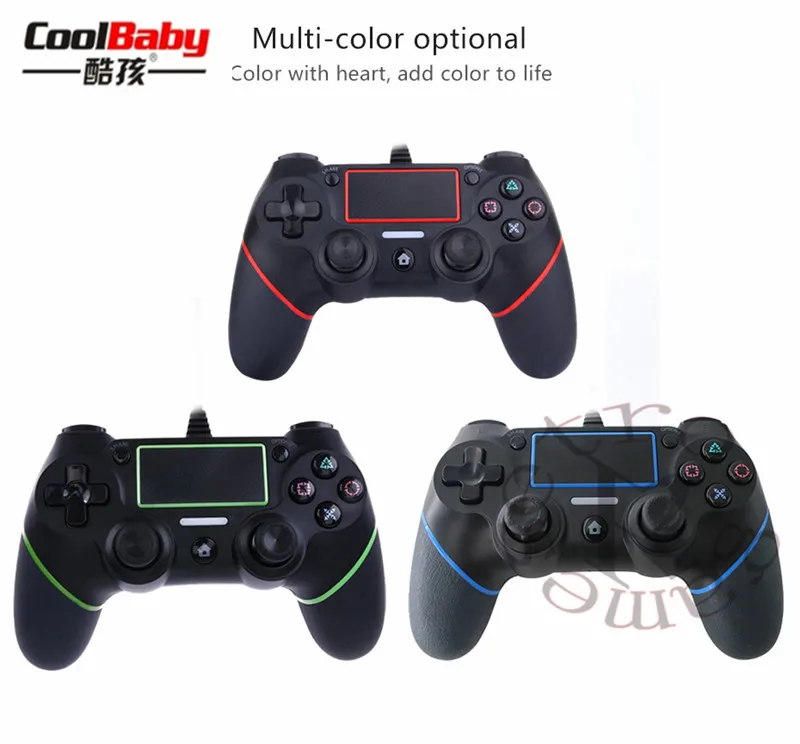Проводной USB контроллер для PS4 Playstation геймпады Sony джойстик многофункциональная