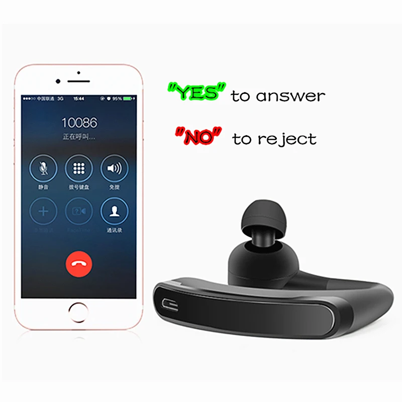 

Ubit V11 True Wireless Earphone Headset TWS Dual Headphone Voice Control Handsfree Business Headphones Noise Cancelling Earbuds